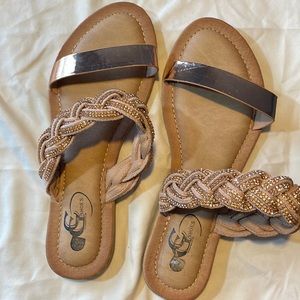 Never worn sandals!